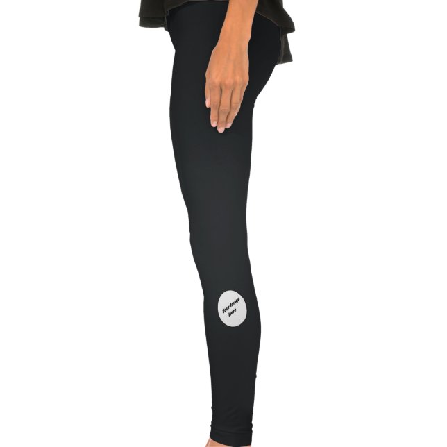 Maak uw één van een soort Leggings (Linker Been)