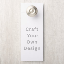Maak uw eigen | 10,8 x 27,9 cm aangepaste deurhang deurhanger