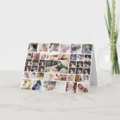 Maak Uw Eigen 40 Foto Collage Kaart (Voorkant)