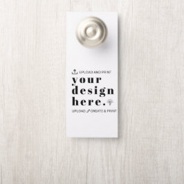 Maak uw eigen | 4.25" x 11" Aangepaste deurhanger