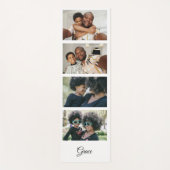 Maak uw eigen 4 Fototemplate op maat gemaakt Yogamat (Voorkant)