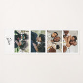 Maak uw eigen 4 Fototemplate op maat gemaakt Yogamat (Voorkant (horizontaal))