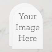 Enkele uitnodiging, Maat: 12,7  x 17,8 cm, Papier: Signature Mat, Enveloppen: Wit (Voorkant / Achterkant)