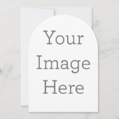 Enkele uitnodiging, Maat: 12,7  x 17,8 cm, Papier: Signature Mat, Enveloppen: Wit (Voorkant)