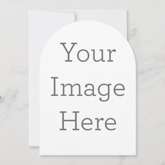 Enkele uitnodiging, Maat: 12,7 x 17,8 cm, Papier: Signature Mat, Enveloppen: Wit (Voorkant)