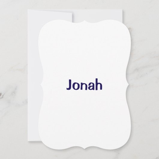 Maak uw eigen 5" x 7" Bracket uitnodiging (Voorkant)