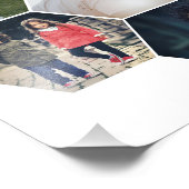 Maak uw eigen 7 foto Persoonlijke Sjabloon Foto Afdruk (Hoek)