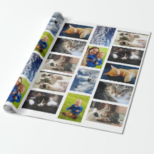 Maak uw eigen 9 fotocollage wit