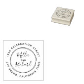 Maak uw eigen Aangepast adres van de Terugkeer van Rubberstempel (Gestempeld)