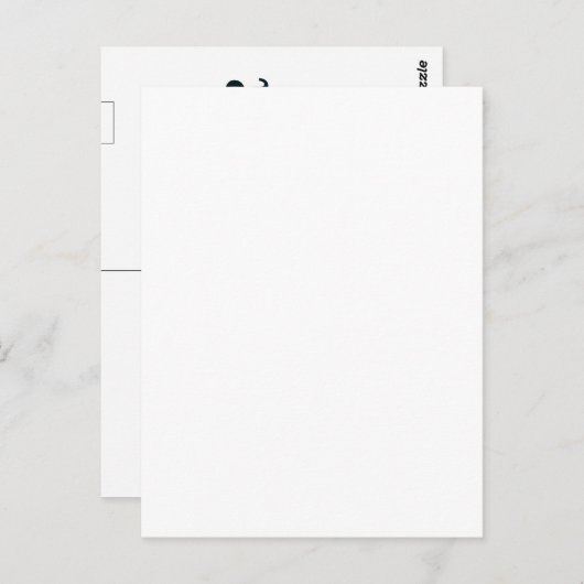 Maak uw eigen aangepast briefkaart (Voorkant / Achterkant)