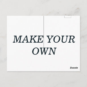 Maak uw eigen aangepast briefkaart