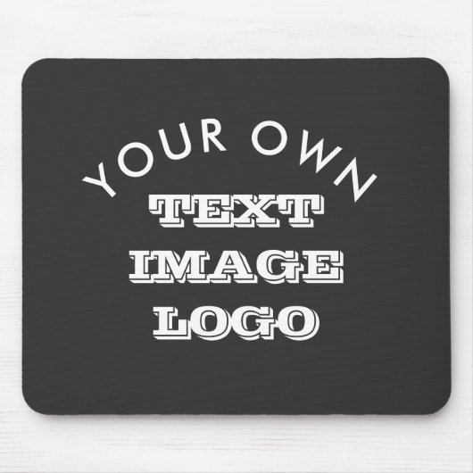 maak uw eigen aangepast logo en afbeelding muismat (Voorkant)