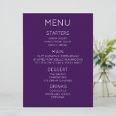 Maak Uw Eigen Aangepast Menu (Staand voorkant)