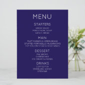 Maak Uw Eigen Aangepast Menu (Staand voorkant)