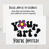 Maak uw eigen aangepast werk of foto kaart (Voorkant / Achterkant)