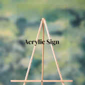 Maak Uw Eigen Aangepaste 20" x 30" Acryl Bord (Neutraal)