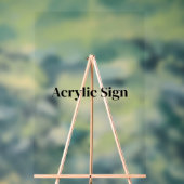 Maak Uw Eigen Aangepaste 24" x 36" Acryl Bord (Neutraal)