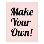 Maak uw eigen aangepaste afdrukken foto afdruk (Voorkant)