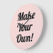 Maak uw eigen aangepaste afdrukken grote klok (Hoek)