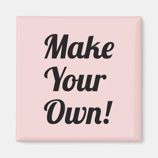 Maak uw eigen aangepaste afdrukken magneet (Voorkant)