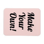 Maak uw eigen aangepaste afdrukken magneet (Horizontaal)