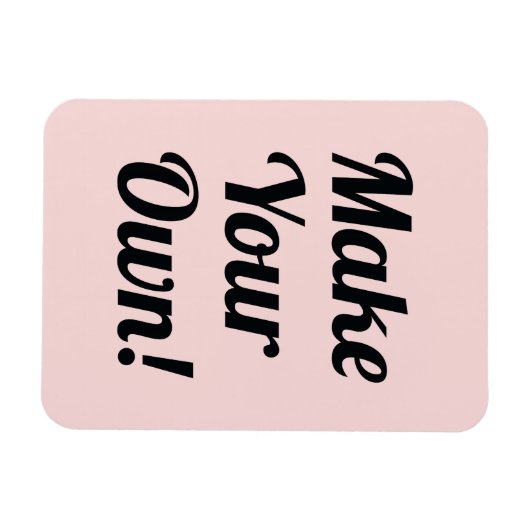 Maak uw eigen aangepaste afdrukken magneet (Horizontaal)