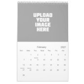 Maak uw eigen aangepaste agenda 2014 kalender (Feb 2027)