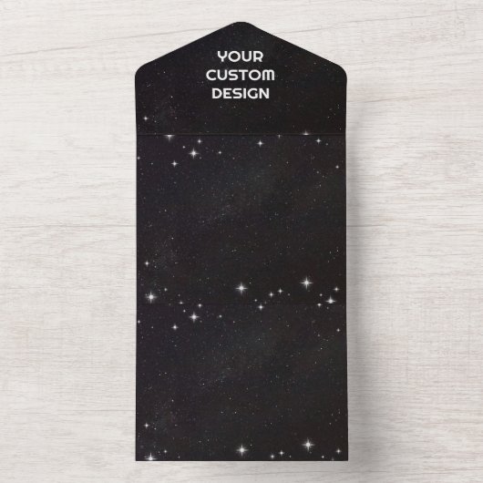 Maak Uw Eigen Aangepaste All In One Uitnodiging (Binnen)