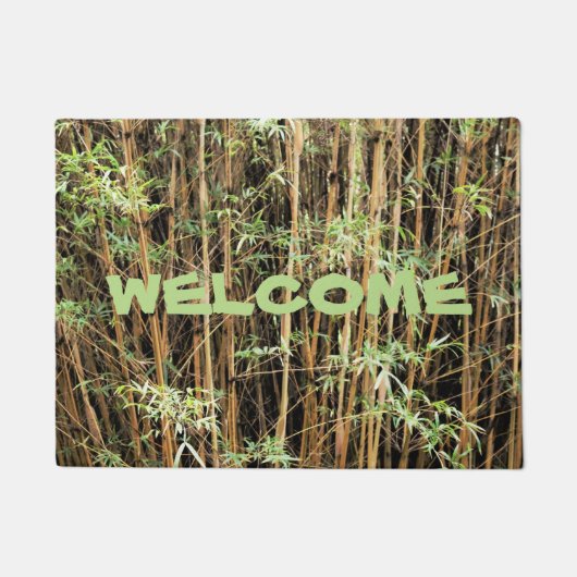 Maak uw eigen aangepaste badkamer voor de deur deurmat (Voorkant)