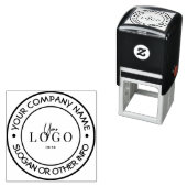 Maak uw eigen aangepaste bedrijfslogo zelf-inkend zelfinktende stempel (In situ)