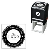 Maak uw eigen aangepaste bedrijfslogo zelfinktende stempel (In situ)