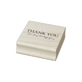 Maak Uw Eigen Aangepaste Bericht Bedankt Houten Rubberstempel (Stempel)