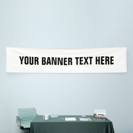 Maak uw eigen aangepaste binnen- of buitenbanner spandoek (Beurs)