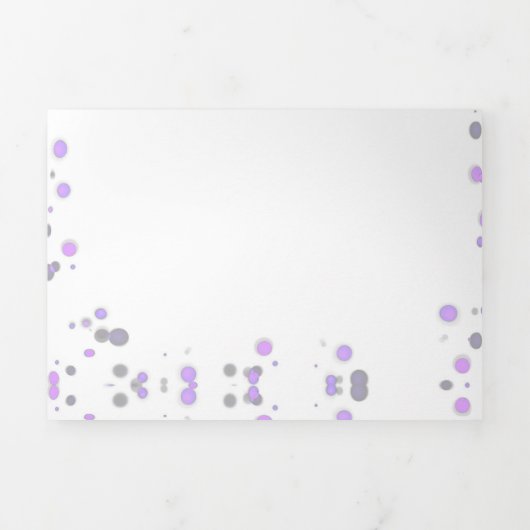 Maak Uw Eigen Aangepaste Drieluik Uitnodiging (Cover)