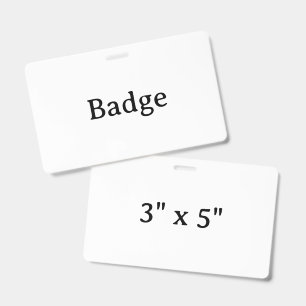 Maak Uw Eigen Aangepaste Eenvoudige Ontwerp Badge