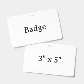 Maak Uw Eigen Aangepaste Eenvoudige Ontwerp Badge