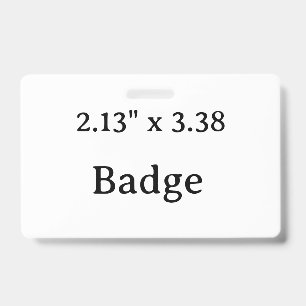 Maak Uw Eigen Aangepaste Eenvoudige Ontwerp Badge
