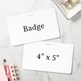 Maak Uw Eigen Aangepaste Eenvoudige Ontwerp Badge