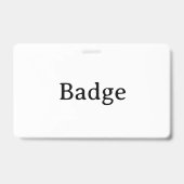 Maak Uw Eigen Aangepaste Eenvoudige Ontwerp Badge (Voorzijde)