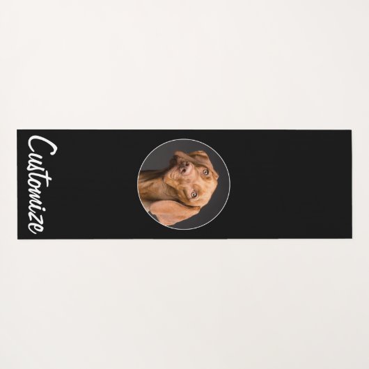 Maak uw eigen Aangepaste Foto en Tekst aan te pass Yogamat (Achterkant (horizontaal))