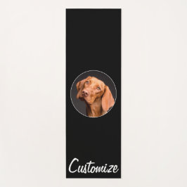 Maak uw eigen Aangepaste Foto en Tekst aan te pass Yogamat