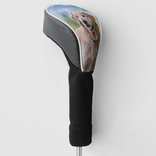Maak uw eigen aangepaste foto Familie Huisdier Hon Golfheadcover (Schuin)