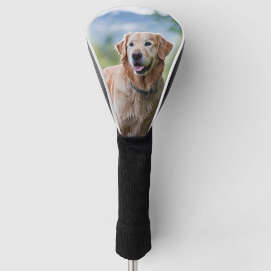 Maak uw eigen aangepaste foto Familie Huisdier Hon Golfheadcover (Voorkant)