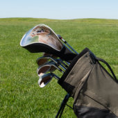 Maak uw eigen aangepaste foto Familie Huisdier Hon Golfheadcover (Insitu)