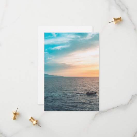 Maak uw eigen aangepaste foto save-the-datekaart save the date (Voorkant / Achterkant in situ)