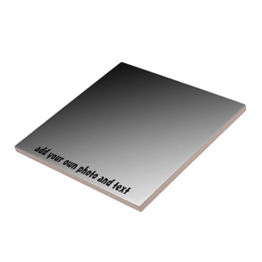 Maak uw eigen aangepaste foto-tegel en cadeaudoos tegeltje (Zijkant)