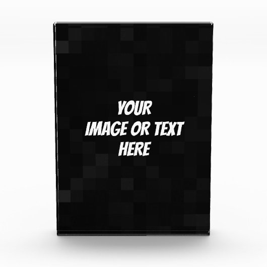 Maak Uw Eigen Aangepaste Gepersonaliseerde Fotoblokken (Voorkant)