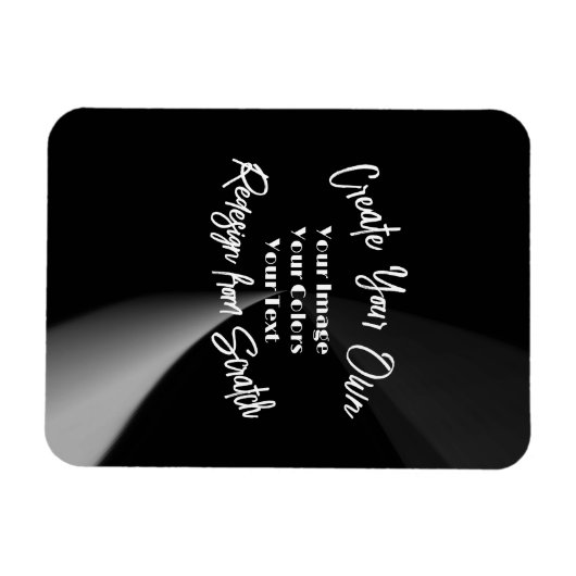 Maak Uw Eigen Aangepaste Gepersonaliseerde Magneet (Horizontaal)