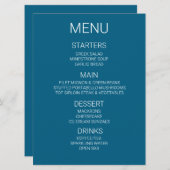 Maak Uw Eigen Aangepaste Gepersonaliseerde Menu (Voorkant / Achterkant)