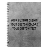 Maak Uw Eigen Aangepaste Gepersonaliseerde Notitieboek (Voorkant)